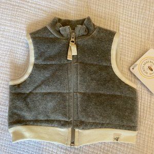 Burts Bees Baby Organic Cotton Quilted Vest,  0-3 mo